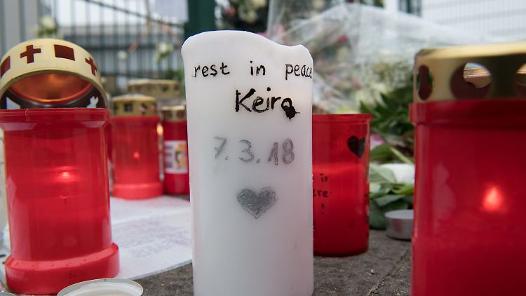 Keira wurde mit 24 Stichen eines Küchenmessers getötet.