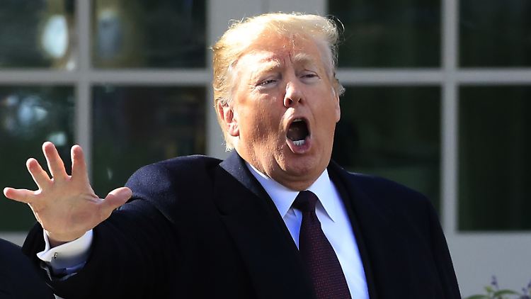 Kann mit Kritik schlecht umgehen: US-Präsident Trump.