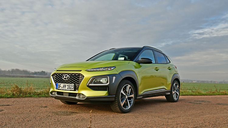 Mit dem Kona ist Hyundai optisch ein pfiffiges SUV für das B-Segment gelungen.