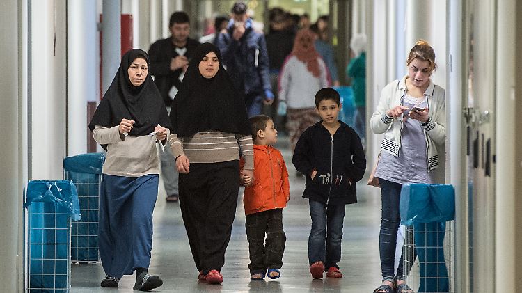 Flüchtlinge im Jahr 2016 in einer Unterkunft in Hessen.