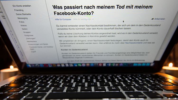 Nur wenige Menschen machen sich Gedanken, was nach ihrem Tod mit ihrem digitalen Nachlass geschehen soll.