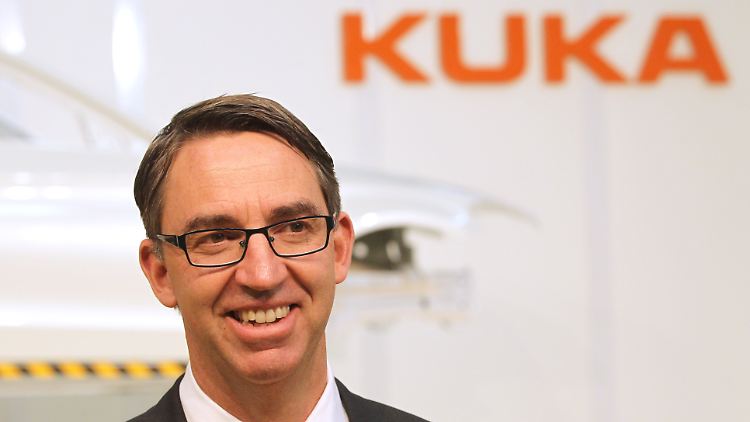 Reuter ist seit rund neun Jahren Kuka-Vorstandschef.