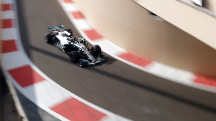 Auch im Qualifying von Abu Dhabi nicht zu schlagen: Lewis Hamilton.
