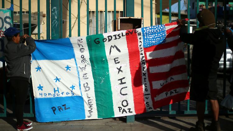 Die Migranten kommen vor allem aus Honduras, Guatemala und El Salvador. Viele dürften in den USA keine neue Heimat finden.