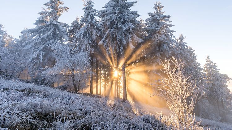 In Teilen von Bayern und Baden-Württemberg gibt es bis zu 10 Zentimeter Neuschnee.