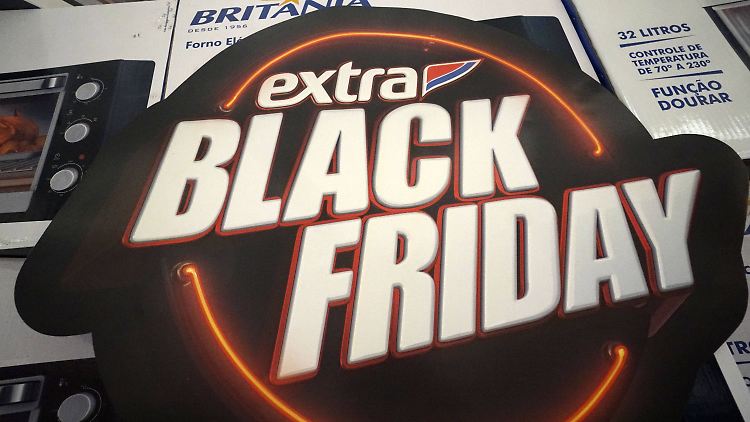 Der Black Friday lockte Millionen Kunden an.
