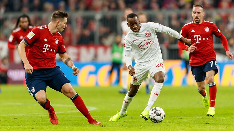 Drei Tore in  München: Dodi Lukebakio.