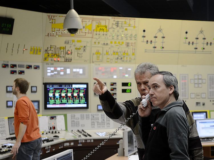 Sowjetische Kraftwerkstechnik: Blick in die Schaltzentrale des Akw Dukovany (Archivbild).