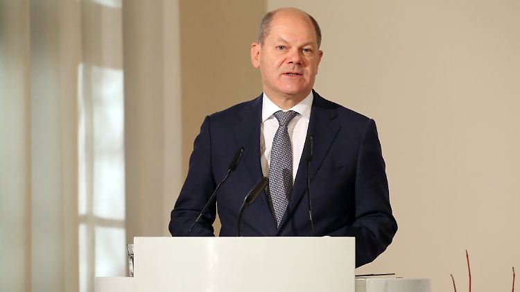 Scholz hat seine europapolitischen Vorstellungen in Berlin skizziert.