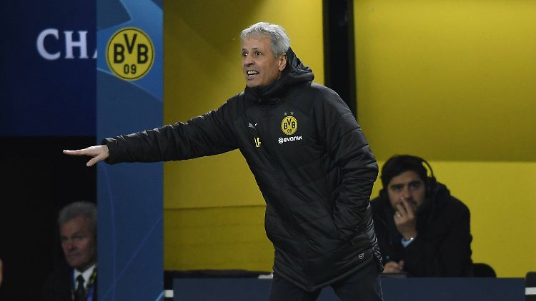 Zeigt die Qualität des Dortmunder Spiels an: BVB-Trainer Lucien Favre