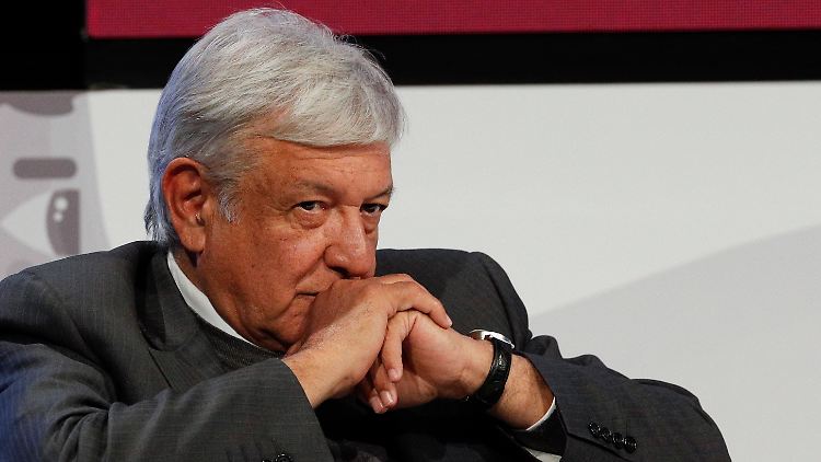 Andrés Manuel Lopez Obrador - kurz: Amlo - hatte im Juli die Präsidentschaftswahlen in Mexiko gewonnen.  