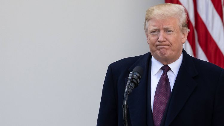 "Machen Sie Witze?": Donald Trump.