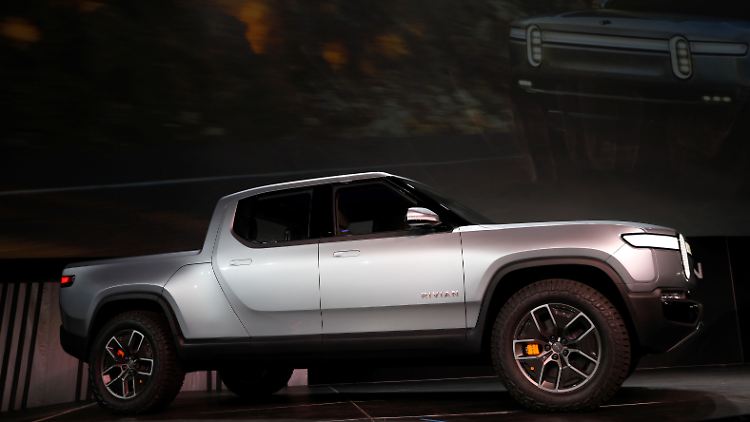 Der Rivian sorgte als erster elektrisch angetriebener Pick-up für einiges Aufsehen.