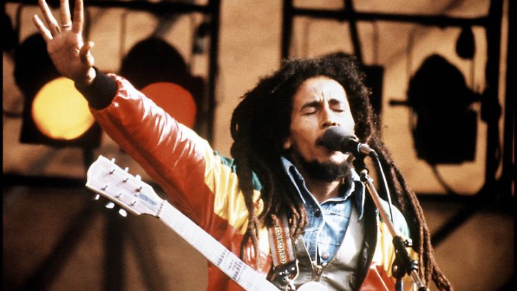 Gesicht und Schöpfer des Reggae: Bob Marley.