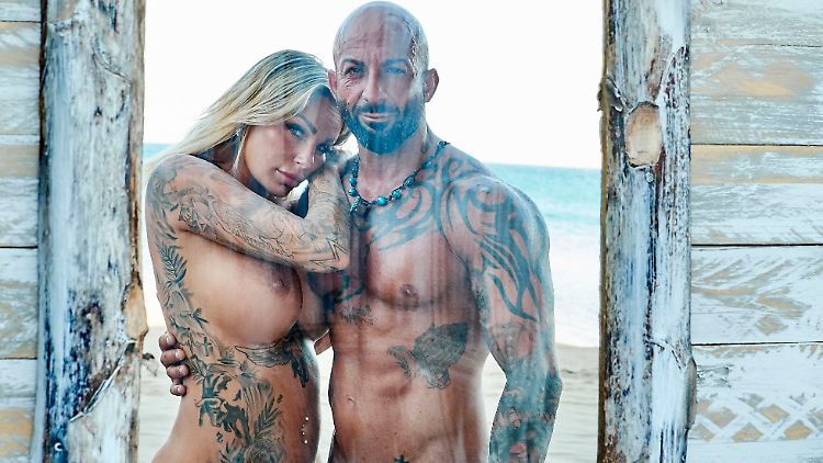 Das muss Liebe sein: Gina-Lisa und Antonino.