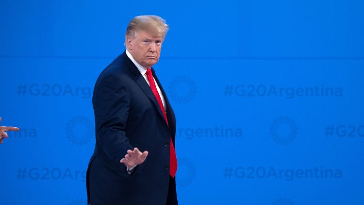 Geschäftliche Interessen in Moskau? US-Präsident Donald Trump beim G20-Gipfel in Buenos Aires.