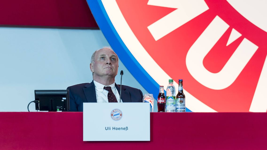 Hoeneß zur Situation in der Meisterschaft.