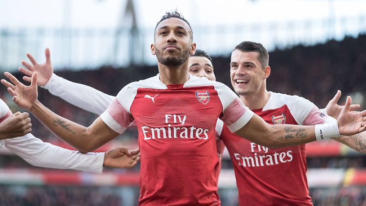 Zwei Treffer, ein Assist - gelungener Spieltag für Pierre-Emerick Aubameyang.