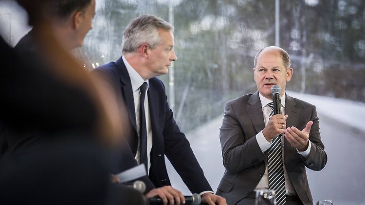Bundesfinanzminister Olaf Scholz und sein französischer Kollege Bruno Le Maire sind die treibenden Kräfte beim Plan einer Finanztransaktionssteuer.