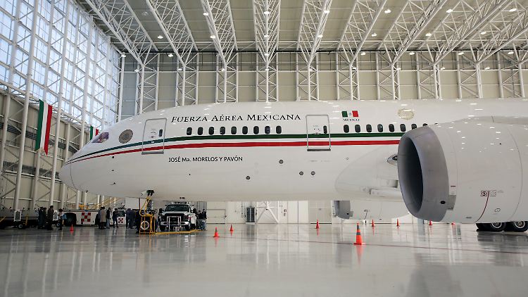 Das Präsidentenflugzeug hat einmal 218 Millionen Dollar gekostet.
