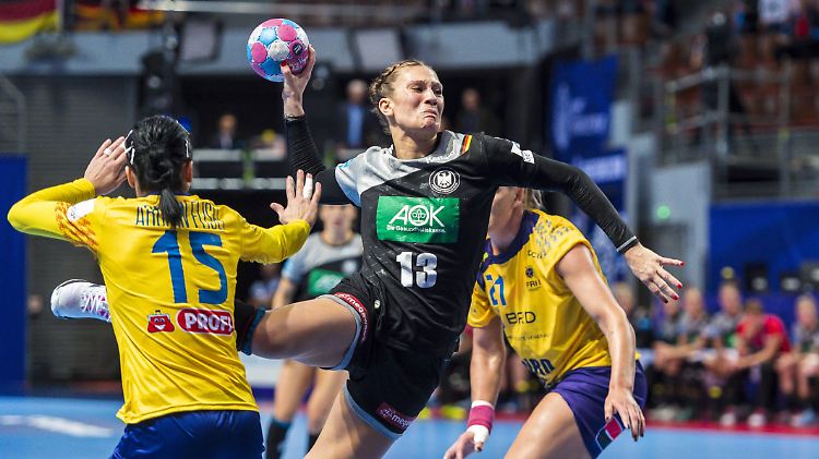 Julia Behnke kam gegen die Rumäninnen erst spät auf Touren. 