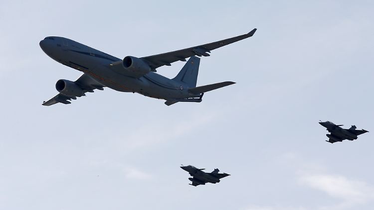 Frankreich unterhält bereits eine A330 zur Luftbetankung.
