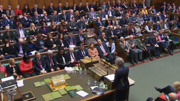 Mays mit der EU ausgehandelter Brexit-Vertrag muss vom Parlament abgesegnet werden.