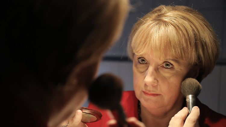 Merkel-Double Wanecki freut sich über etwas mehr freie Zeit. 