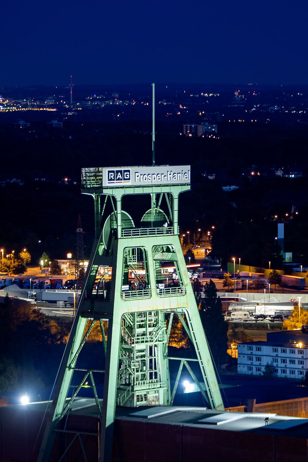 Seit 1853 steht das Bergwerk Prosper-Haniel in Bottrop.