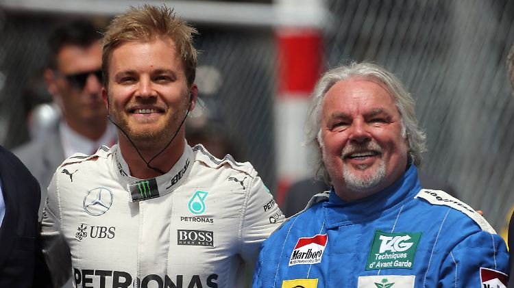 Sohn und Vater, beide Formel-1-Weltmeister: Nico und Keke Rosberg.