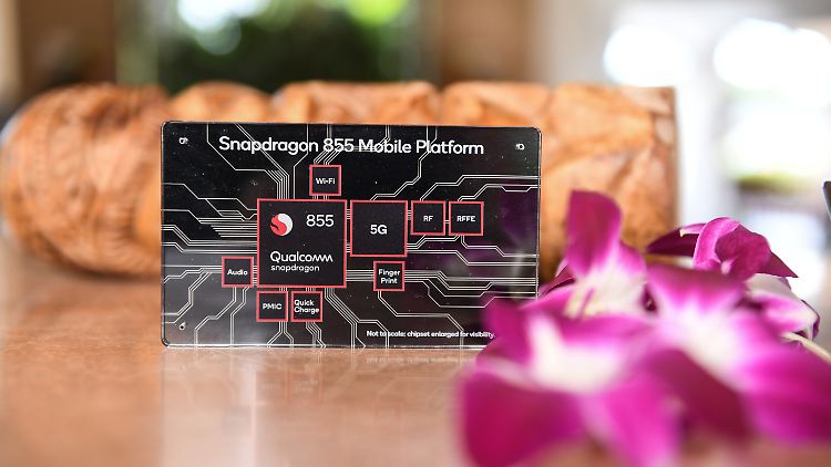Klein, aber oho: der Snapdragon 855.
