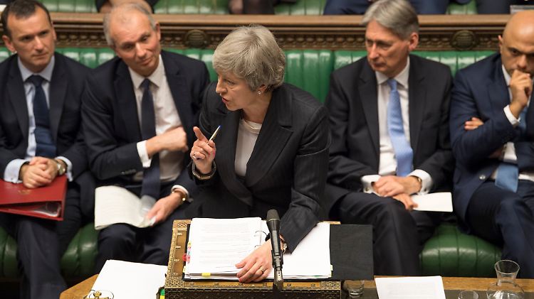 Das Unterhaus muss dem Austrittsvertrag zwischen EU und Großbritannien noch zustimmen - sonst droht ein ungeordneter Brexit.