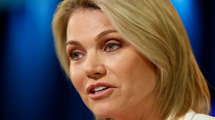 Heather Nauert ist seit 2017 Sprecherin des US-Außenministeriums.