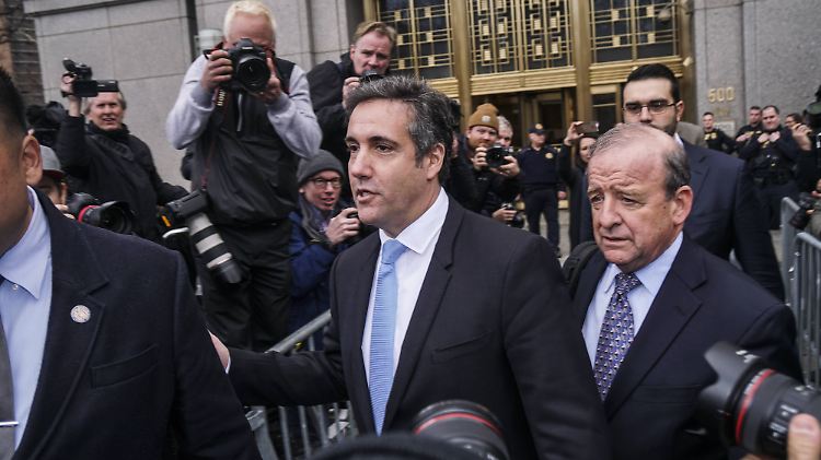 Über 15 Jahre Donald Trumps  Anwalt: Michael Cohen. 