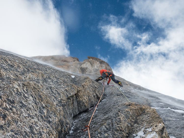 "Wir spielen, wie es uns gefällt": Thomas Huber, hier bei der Erstdurchsteigung der Nordwestwand am Cerro Kishtwar mit Stephan Siegrist und Julian Zanker.