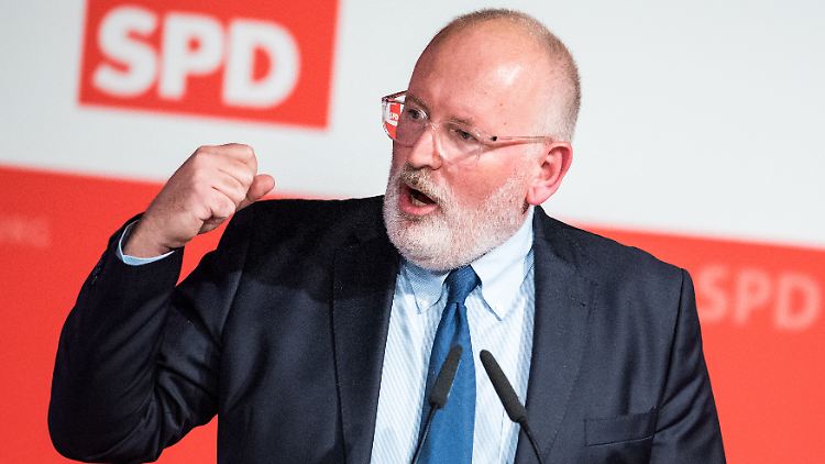 Timmermans ist bereits Vize-Präsident der EU-Kommission.