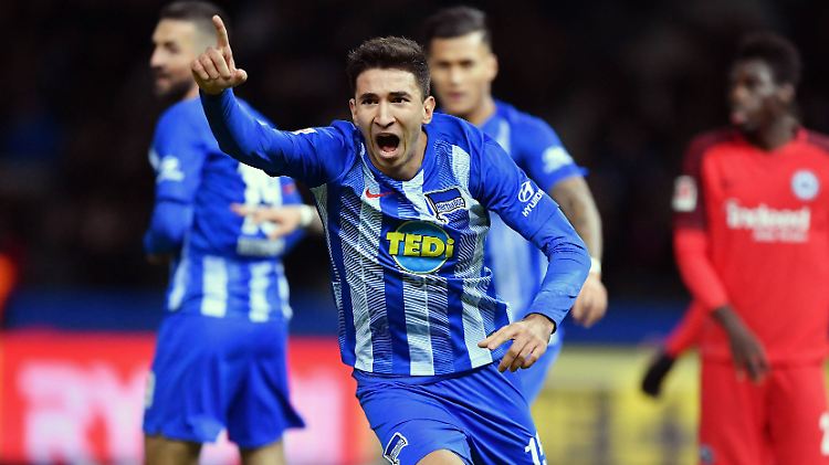 Marko Grujic erzielt sein erstes Bundesliga-Tor. 