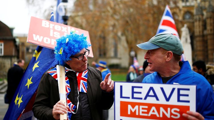 Die Briten sind nicht alle für den Austritt.