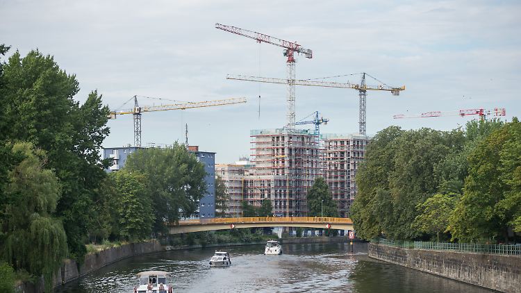 Auch in der Hauptstadt Berlin sorgt der Bauboom für volle Auftragsbücher