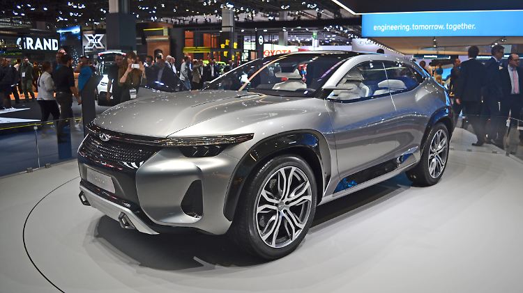 Mit der Studie Tiggo gab Chery 2017 auf der IAA einen Ausblick darauf, wie man sich ein SUV in Zukunft vorstellt.