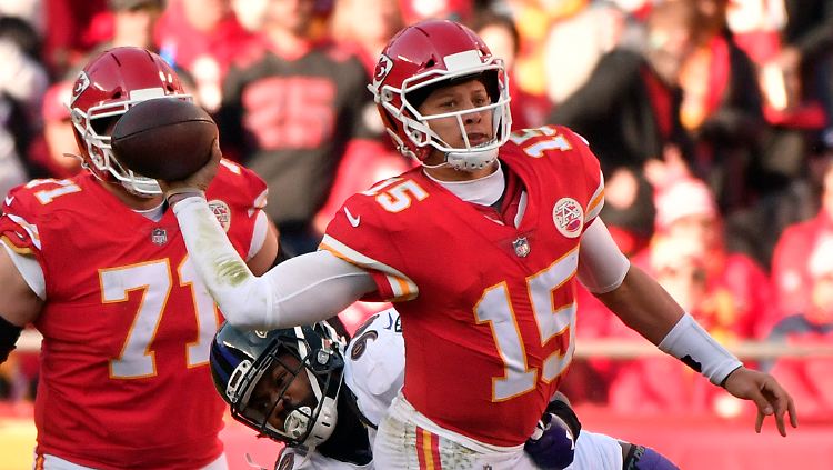 Der spektakPatrick Mahomes