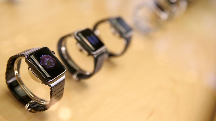 Auch per Uhr lässt sich mit Apple Pay bezahlen.