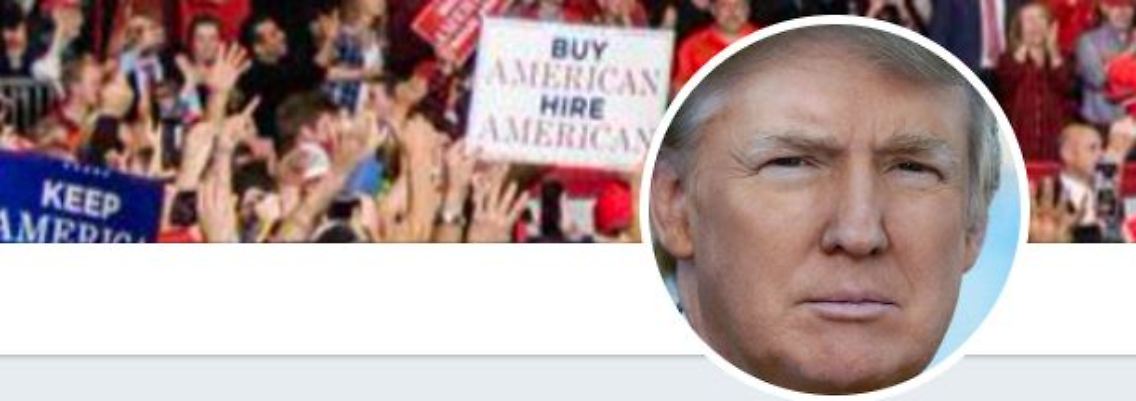 Ein Trump-Tweet allein bedeutet erfahrungsgemäß noch nicht allzu viel ...