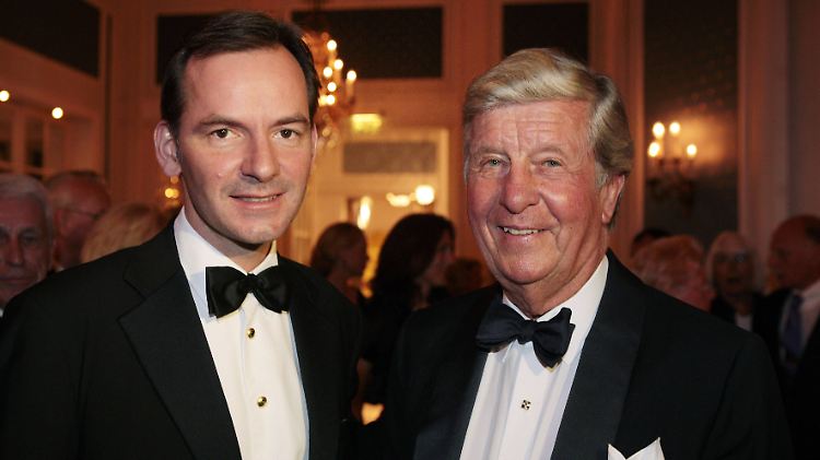 Kaffee-Experten unter sich: Andreas Jacobs (l.) und Albert Darboven im Jahr 2011.