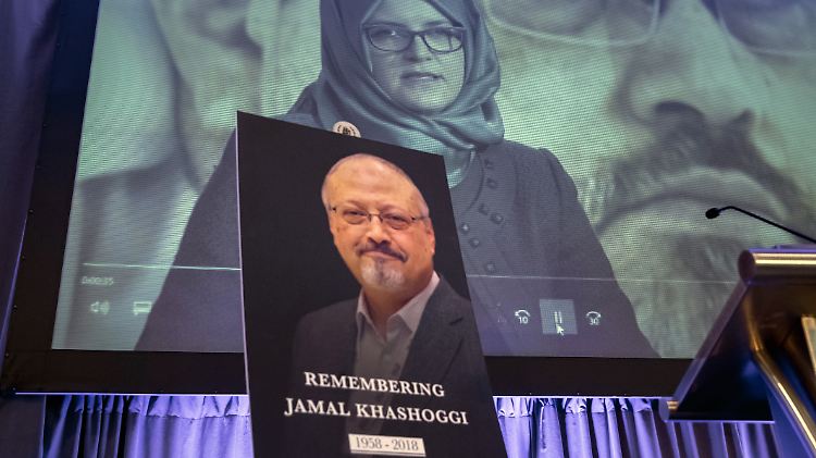 Der Journalist Khashoggi war  Anfang Oktober getötet worden - der saudische Kronprinz bin Salman soll dahinter stecken.