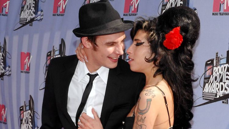 Blake Fielder-Civil und Amy Winehouse 2007. Damals ging es beiden noch verhältnismäßig gut. 