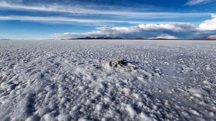 Bolivien mit dem Salzsee 'Salar de Uyuni' gilt als eines der Länder mit den größten Lithium-Vorkommen weltweit.