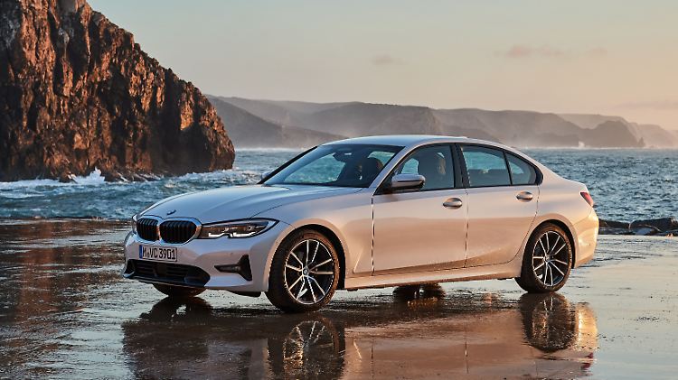 Der neue 3er BMW macht nicht nur im Sonnenuntergang eine gute Figur.