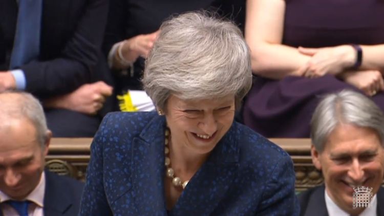 Momentan sieht es so aus, dass Premierministerin Theresa May beim Misstrauensvotum als Siegerin hervorgeht.