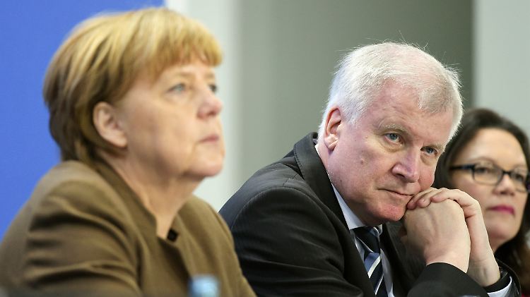 Vor allem Horst Seehofer beschwor immer wieder Streit in der Koalition herauf.